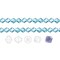 Preciosa Czech Crystal Beads Aquamarine Faceted Bicone 6mm Package of 144